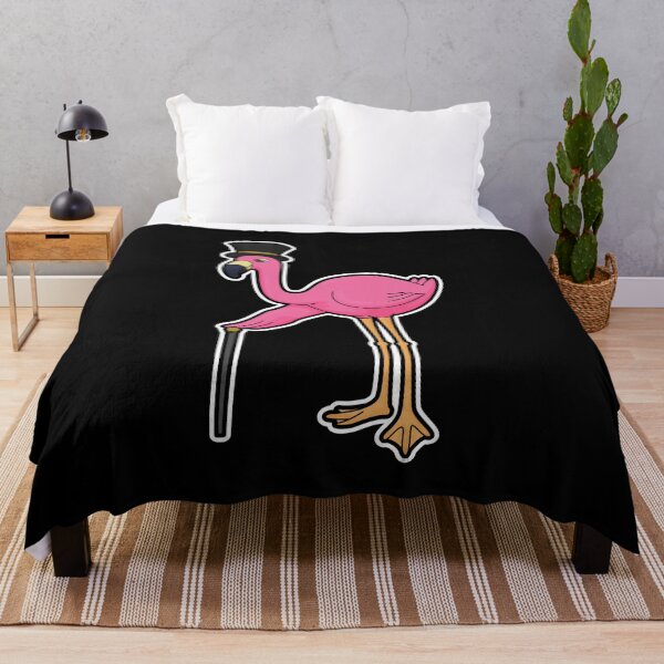 Artikelvorschau, Flamingo als Bräutigam mit Hut & Stock entworfen und verkauft von Snabdesign84.