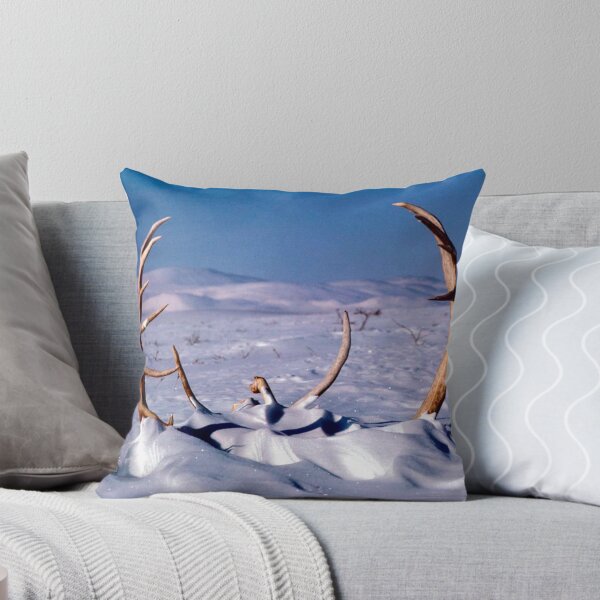 Item preview, Caribou Antlers in The Snow  designed and sold by BravuraMedia.