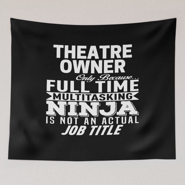 Item preview, Theatre Owner designed and sold by clickmostro.