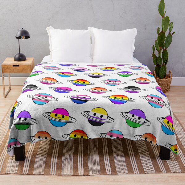 Item preview, Cute Pride Planets (white background) designed and sold by mariiecx.