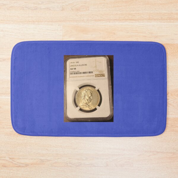 Item preview, 1918 50C Lincoln-Illinois AU 58 Half Dollar designed and sold by coinsxcrochet.