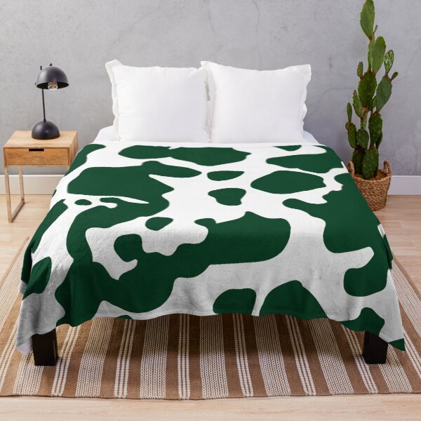 Item preview, GREEN COW PRINT designed and sold by RetroPlaceee.