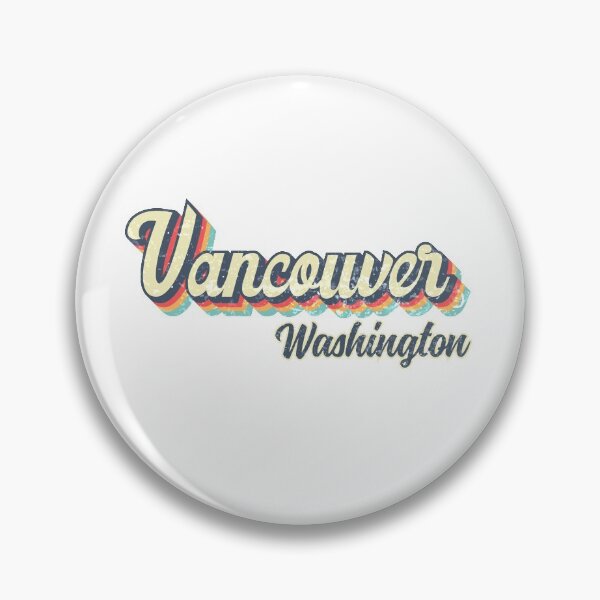 Item preview, Vancouver city Washington Retro Vintage 70s rainbow designed and sold by Teelogic.