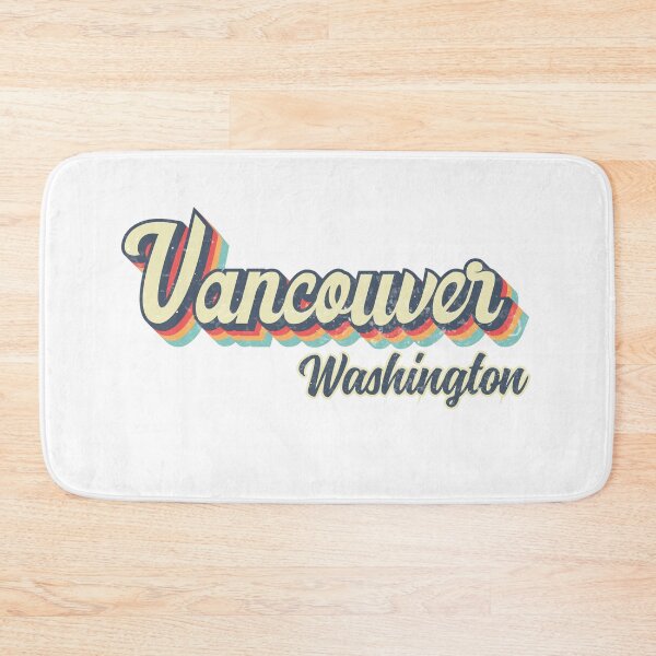 Item preview, Vancouver city Washington Retro Vintage 70s rainbow designed and sold by Teelogic.