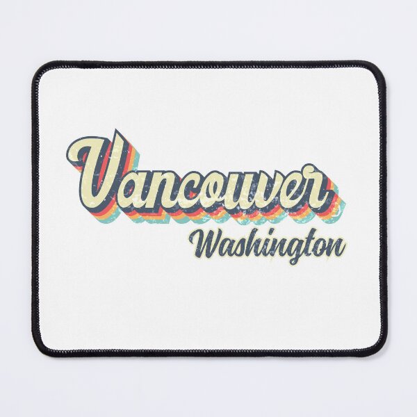Item preview, Vancouver city Washington Retro Vintage 70s rainbow designed and sold by Teelogic.