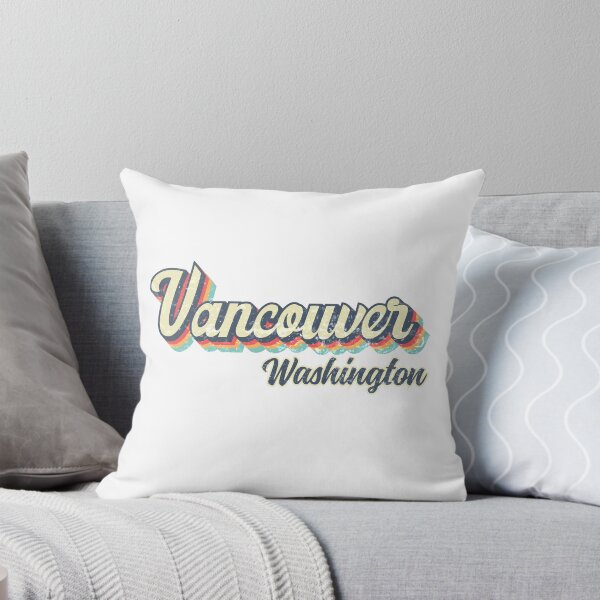 Item preview, Vancouver city Washington Retro Vintage 70s rainbow designed and sold by Teelogic.