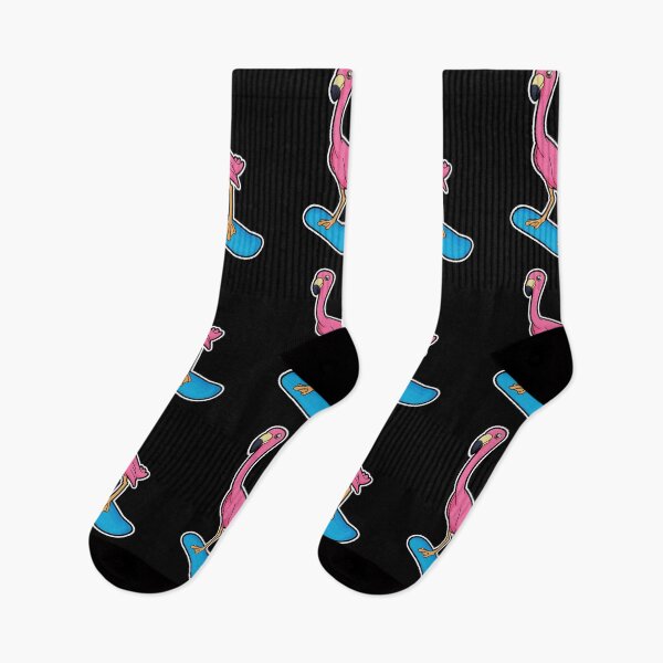 Item preview, Flamingo Snowboarder Snowbaord designed and sold by Snabdesign84.