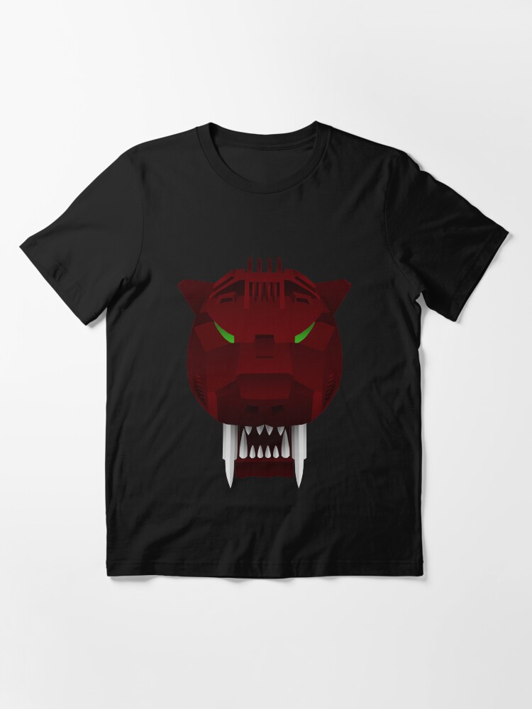 Alternate view of Saber Tiger - Raven Ver. Essential T-Shirt