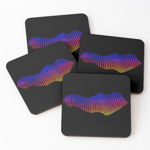 Item preview, Colorful gradient sound wave designed and sold by KheinJohn.