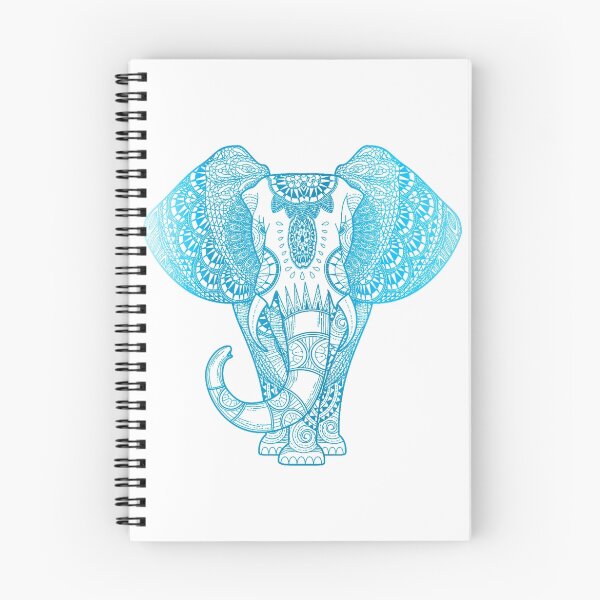 Item preview, Teal Blue Elephant designed and sold by maryedenoa.