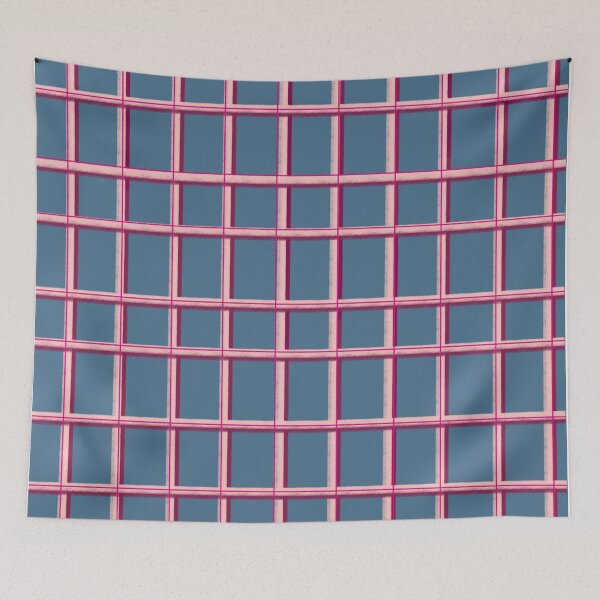 Item preview, Plaid Pattern in Pantone Autumn/Winter 21/22 Colors - Spring Lake Blue designed and sold by nabeArtist.