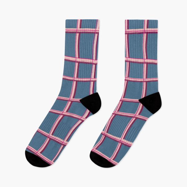 Item preview, Plaid Pattern in Pantone Autumn/Winter 21/22 Colors - Spring Lake Blue designed and sold by nabeArtist.