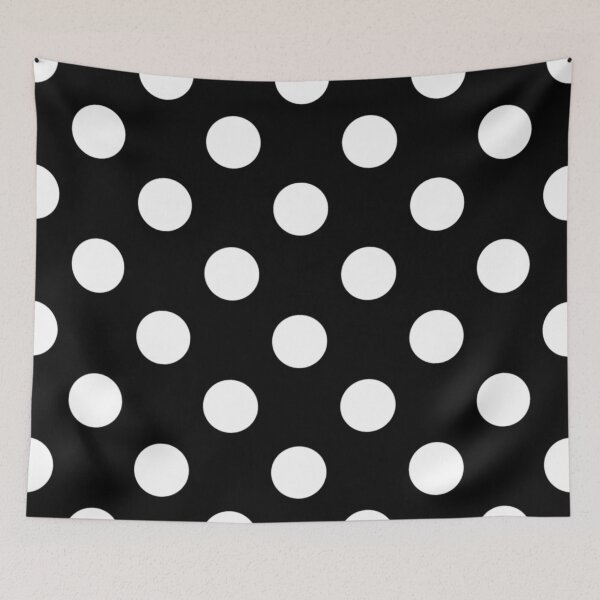 Item preview, Polka Dot Design with black background for Men's & Women's Fashion designed and sold by TeeFashionShop.