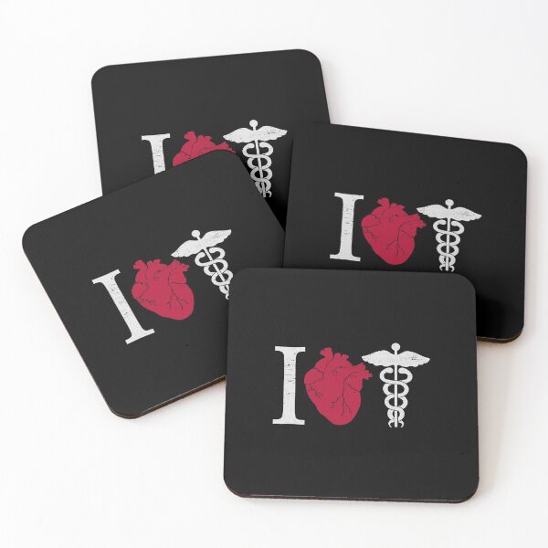 Item preview, Amo la Medicina Anatómico Corazón Cardíaco Enfermera Doctor designed and sold by soapeselvi.