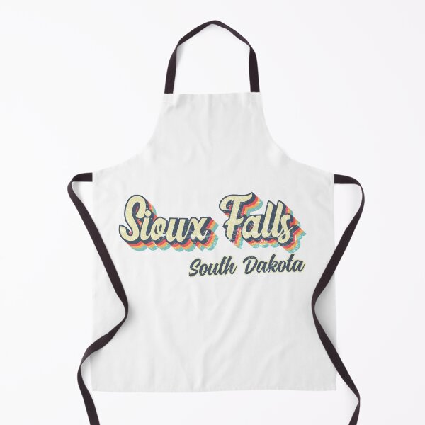 Item preview, Sioux Falls city South Dakota Retro Vintage 70s rainbow designed and sold by Teelogic.
