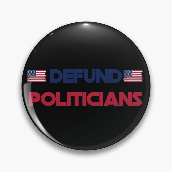 Item preview, defund politicians American Flag designed and sold by Anela-MC.