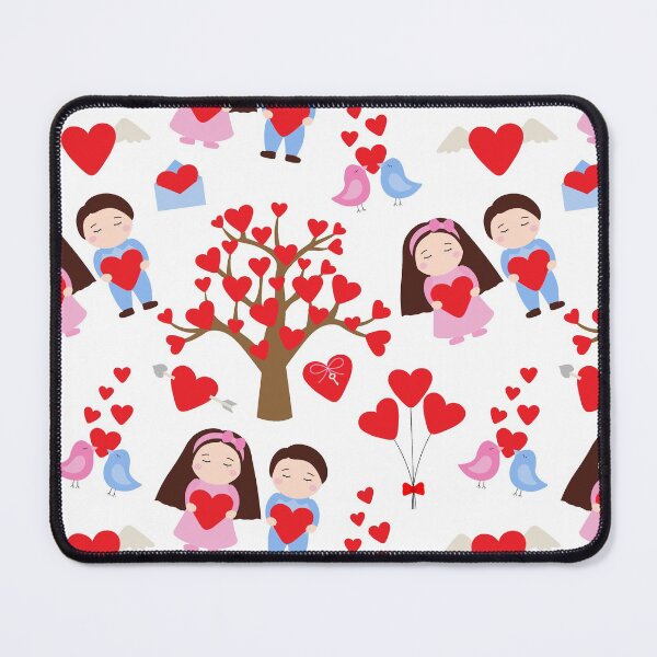 Item preview, Patrón de niña y niño de San Valentín 01 designed and sold by BestGoodsLK.