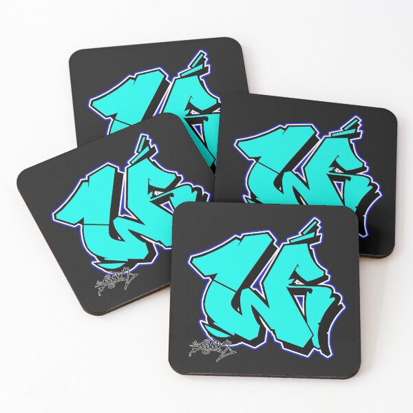 Item preview, BLUE W BY ESONE URBAN GRAFFITI STREET STYLE  designed and sold by GraffitiBomberZ.