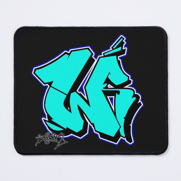 Item preview, BLUE W BY ESONE URBAN GRAFFITI STREET STYLE  designed and sold by GraffitiBomberZ.