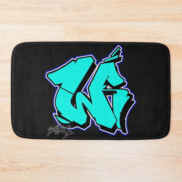 Item preview, BLUE W BY ESONE URBAN GRAFFITI STREET STYLE  designed and sold by GraffitiBomberZ.
