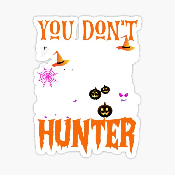 Halloween Hunter Sticker