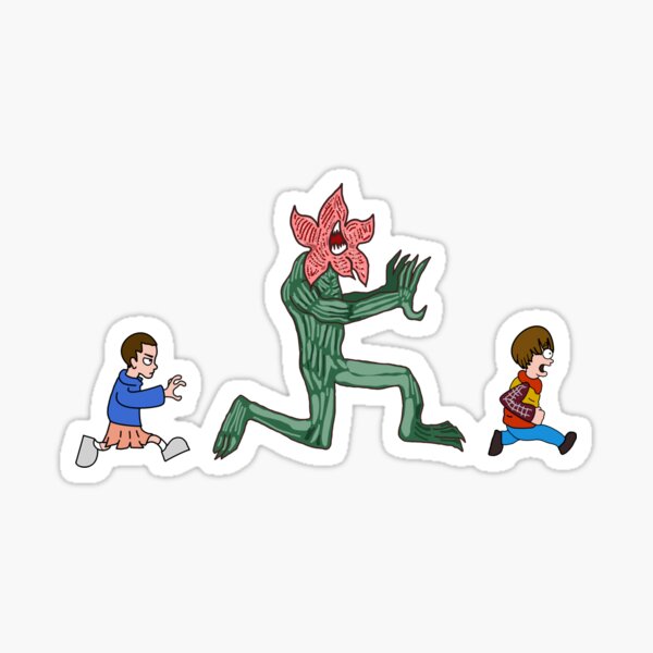 Item preview, Stranger Things Demogorgon Chase designed and sold by badweatherahead.