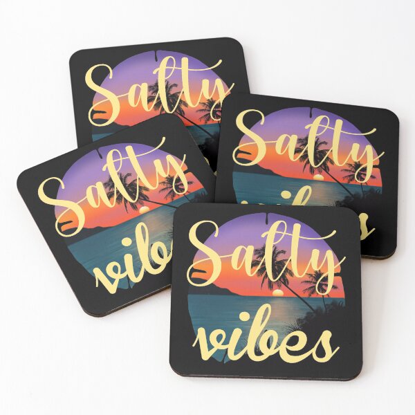 Item preview, Salty Vibes Beach Sunset Sand Dollar designed and sold by Zurickdesigns.