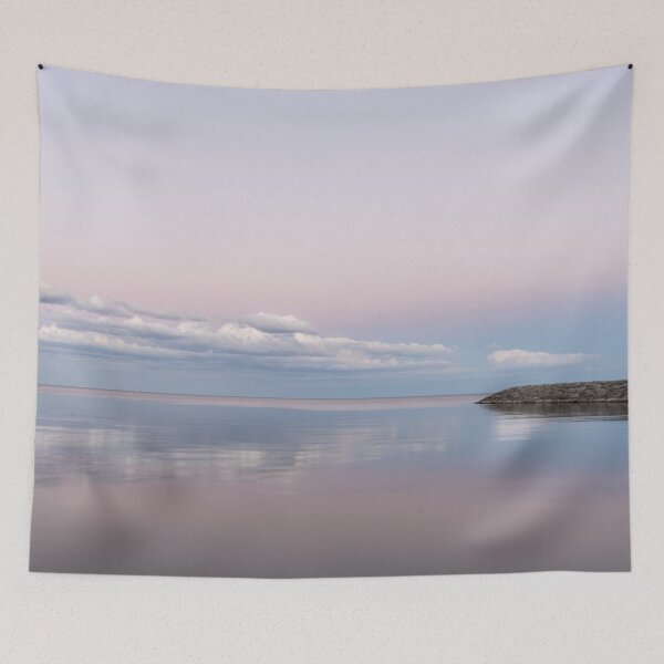 Item preview, Pink and Peaceful - Soothing Colors and Balanced Symmetry Overwater designed and sold by Georgia Mizuleva.