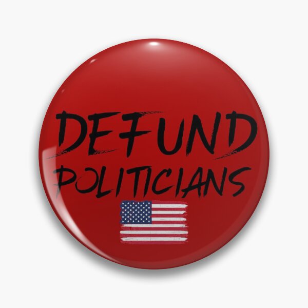 Item preview, defund politicians American Flag designed and sold by Anela-MC.