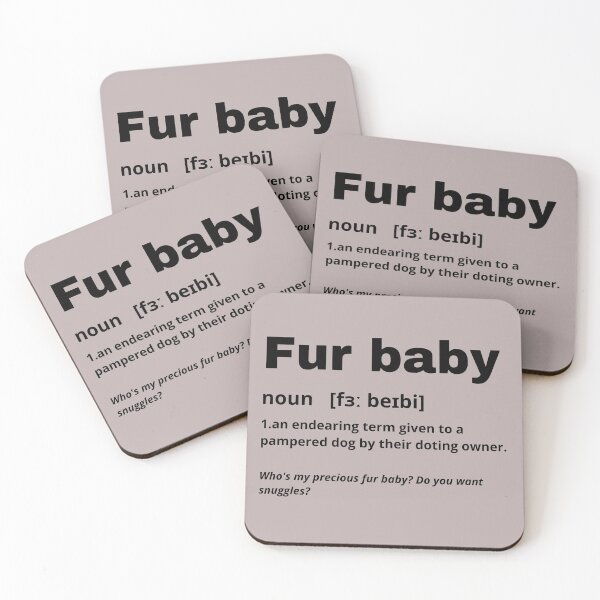 Item preview,  Defining dogs - fur baby designed and sold by kookycomet.