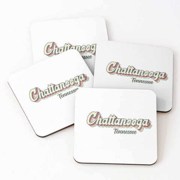 Item preview, Chattanooga city Tennessee Retro Vintage 70s rainbow designed and sold by Teelogic.