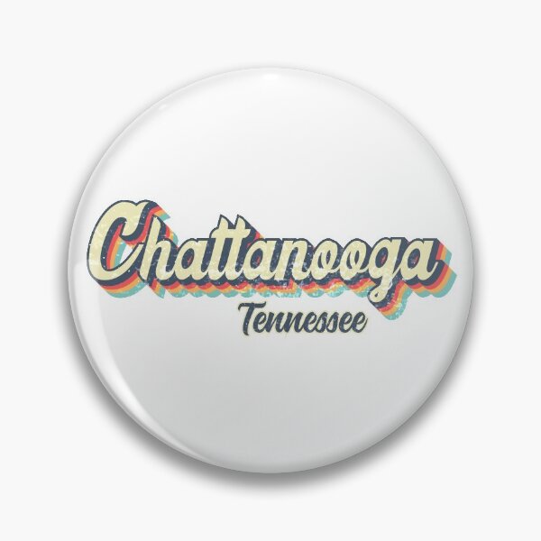 Item preview, Chattanooga city Tennessee Retro Vintage 70s rainbow designed and sold by Teelogic.