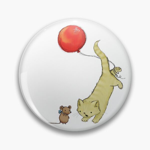 Item preview, Mouse, Cat and a Balloon  designed and sold by Fananaa.