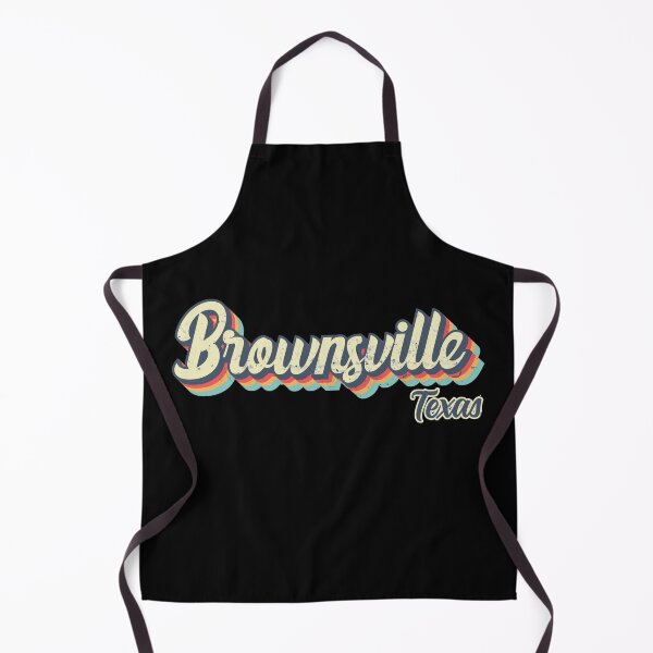 Item preview, Brownsville city Texas Retro Vintage 70s rainbow designed and sold by Teelogic.