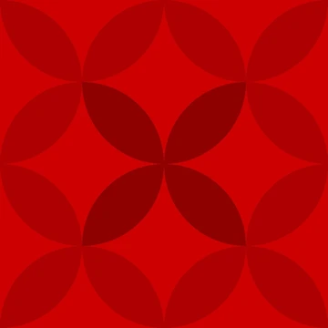 Artwork thumbnail, Geometric Pattern: Circle Nested: Ruby by Red Wolf