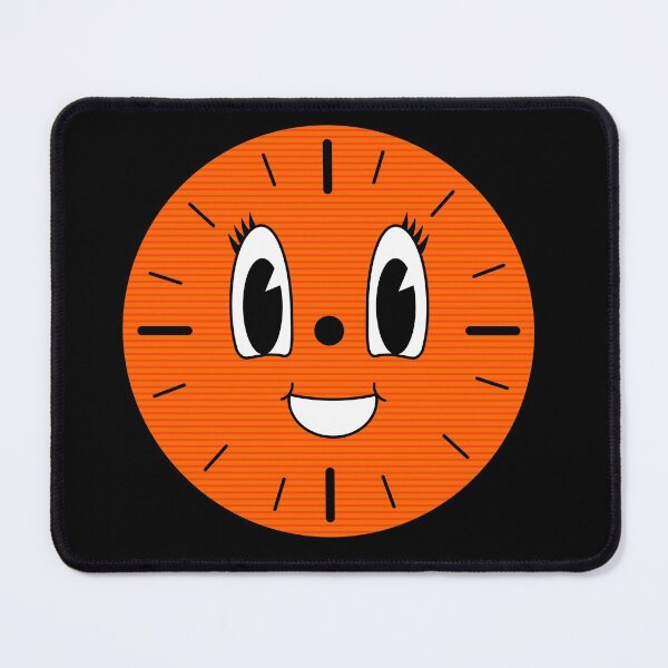 Item preview, Miss MINUTES Smile - Orange Screen Effect (Multiverse cartoon evil) designed and sold by frikybomb.
