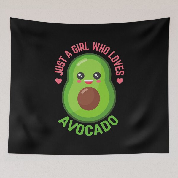 Item preview, Just a girl who loves avocados designed and sold by GiftTree.