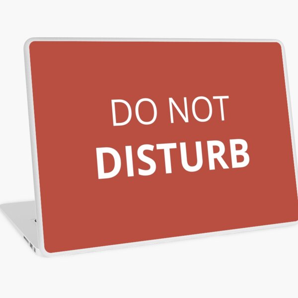 Item preview, Do not disturb at work danger sign designed and sold by PeacePlanner.