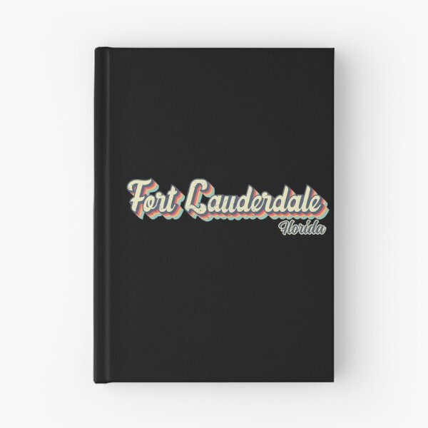 Item preview, Fort Lauderdale city Florida Retro Vintage 70s rainbow designed and sold by Teelogic.