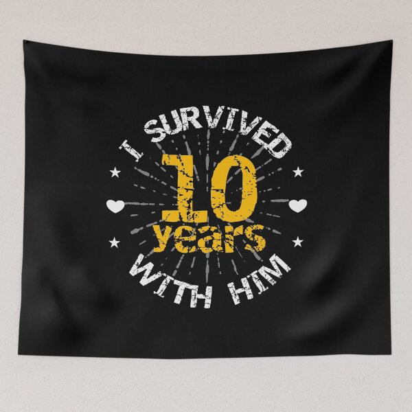 Item preview, Funny 10th anniversary wedding gift for wife designed and sold by PlusAdore.