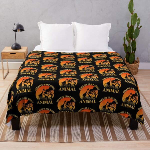 Item preview, Giraffe Is My Spirit Animal Sunset designed and sold by Zurickdesigns.