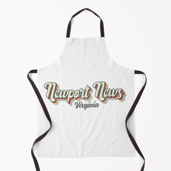 Item preview, Newport News city Virginia Retro Vintage 70s rainbow designed and sold by Teelogic.