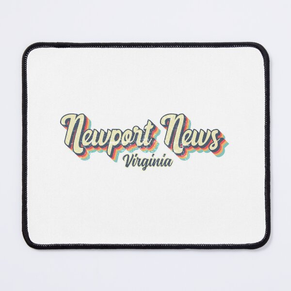 Item preview, Newport News city Virginia Retro Vintage 70s rainbow designed and sold by Teelogic.