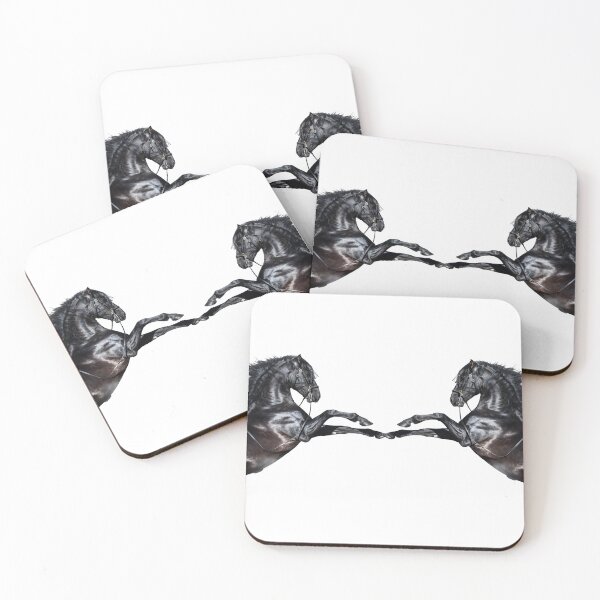 Item preview, Horse stallion rearing art designed and sold by HaychGee.
