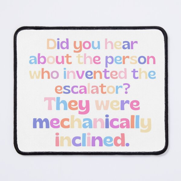 Item preview, Mechanical engineer joke/pun - engineer gift (colored) designed and sold by PickaSticka.