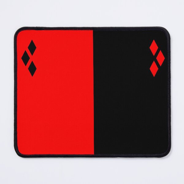 Item preview, Harley Half red half black diamonds (girl power) designed and sold by frikybomb.