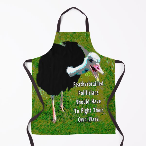 Item preview, Featherbrained Politicians Ostrich designed and sold by kristalcurt.