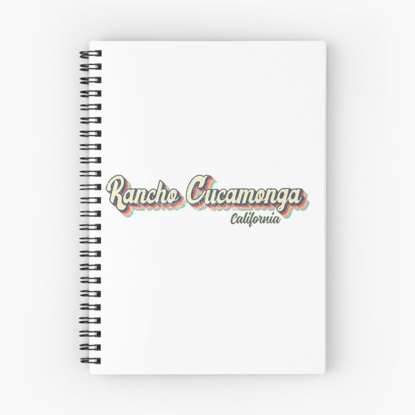 Item preview, Rancho Cucamonga City California Retro Vintage 70s rainbow designed and sold by Teelogic.