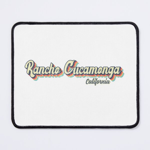 Item preview, Rancho Cucamonga City California Retro Vintage 70s rainbow designed and sold by Teelogic.