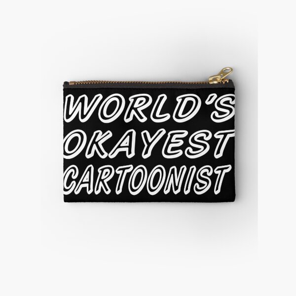 Item preview, WORLD'S OKAYEST CARTOONIST designed and sold by T-shirtgallery.